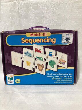 Learning Journey Match It! Sequencing Educational self correcting Puzzle